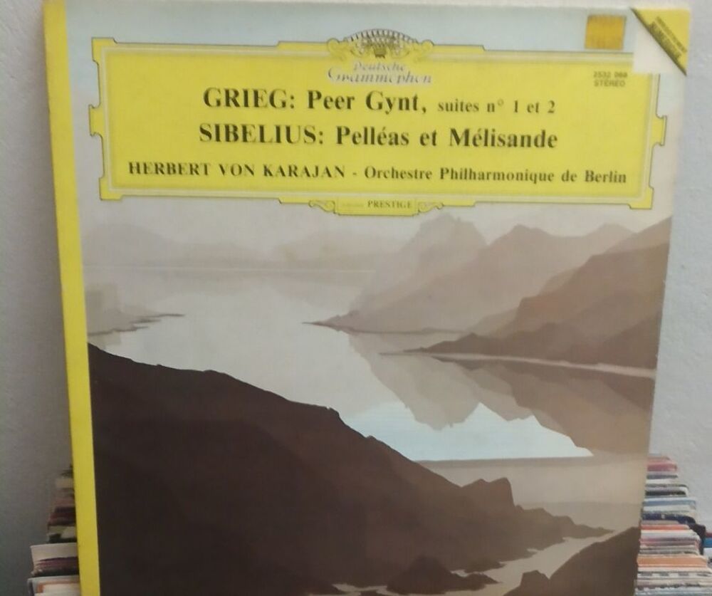 Deutsche GramAlbum Herbert Von Karajan . Collection Prestige CD et vinyles