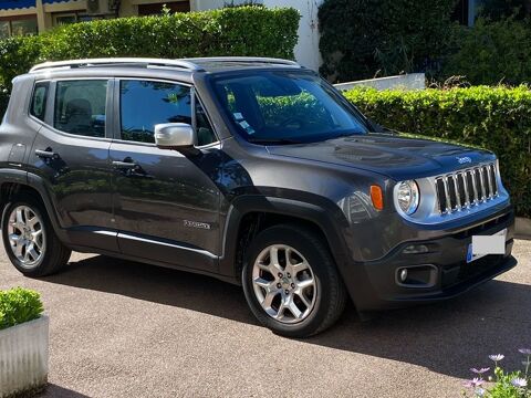 Jeep Renegade 1.4 I MultiAir S&S 140 ch BVR6 Limited 2018 occasion Cagnes-sur-Mer 06800