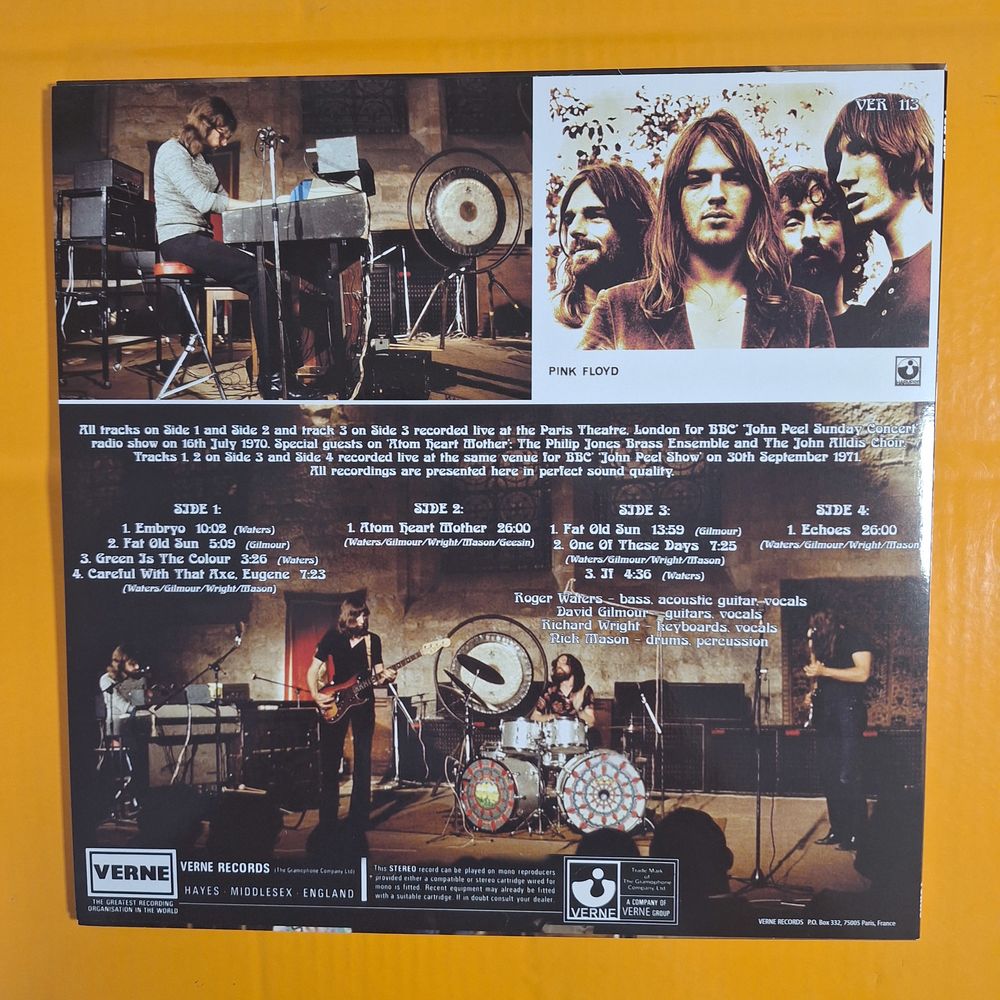 33 T Pink Floyd CD et vinyles