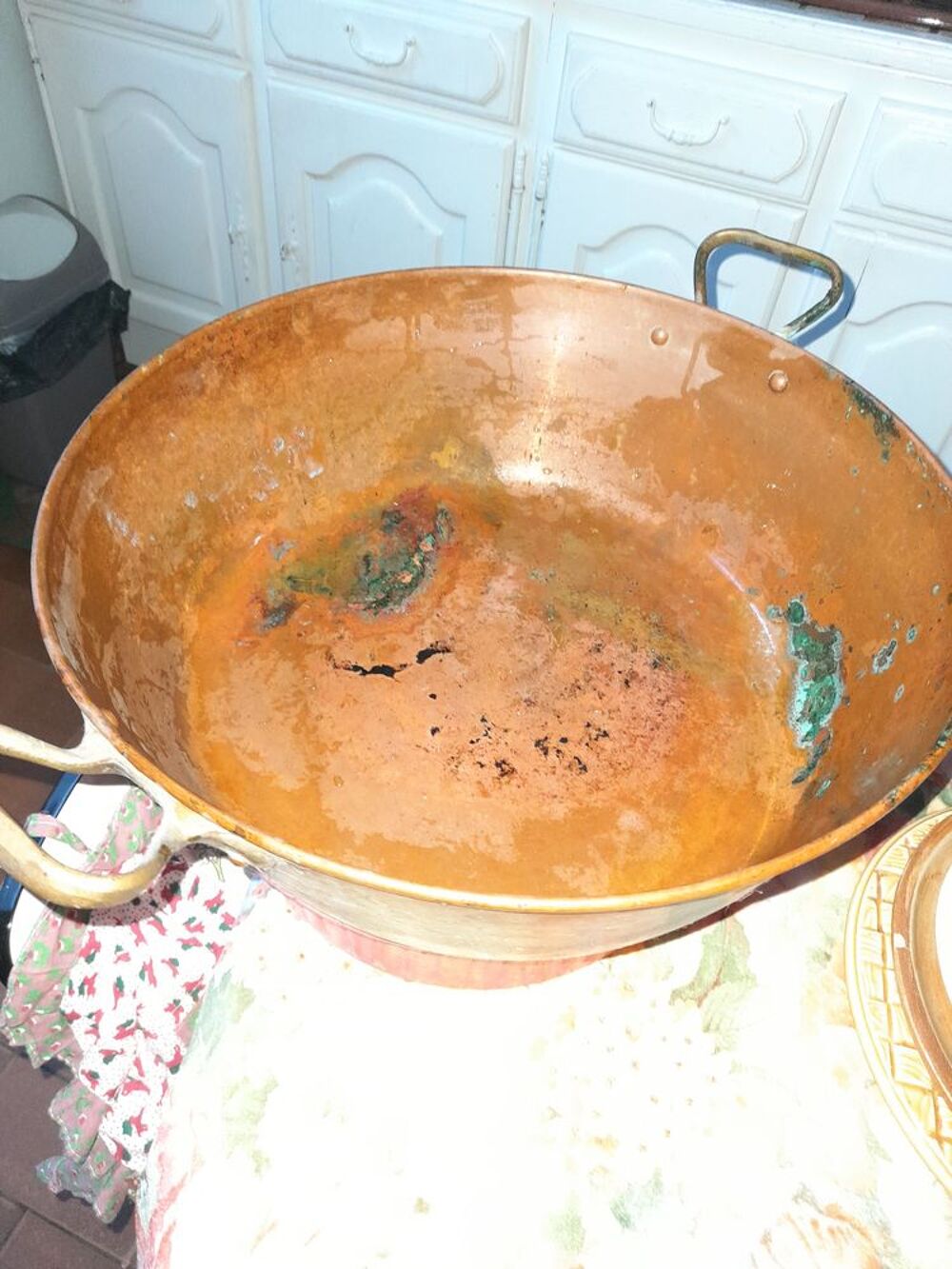 Bassine cuivre Décoration