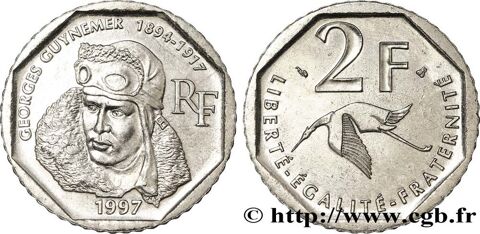 4 pices de 2 francs Moulin Pasteur Cassin Guynemer 16 Bosc-le-Hard (76)