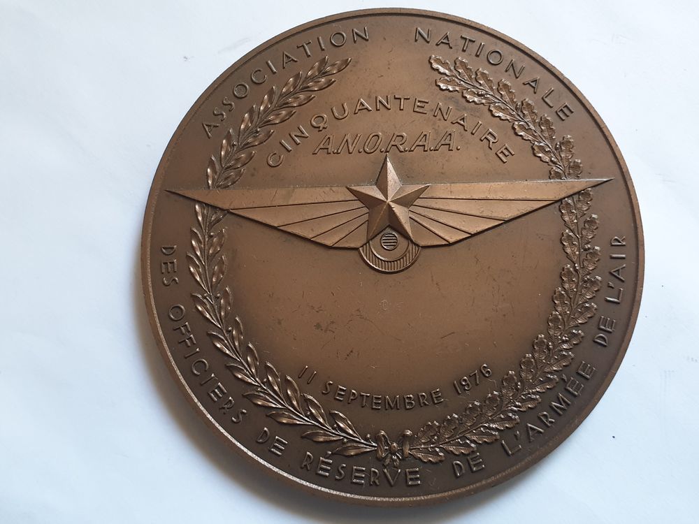 M&eacute;daille Association Nationale des Officiers de r&eacute;serve
