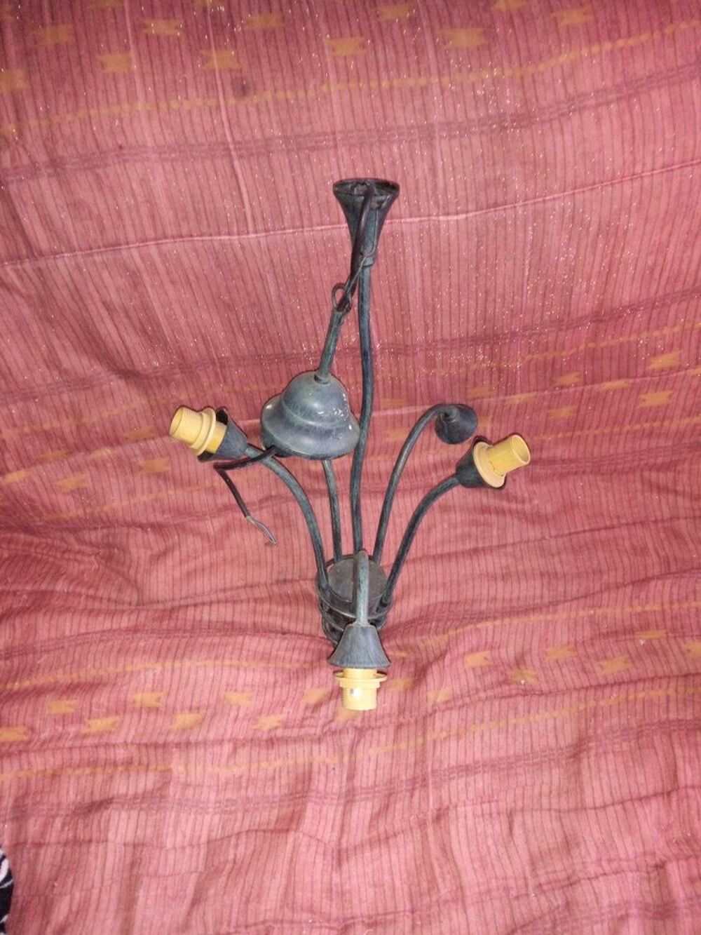 lustre metal vintage Décoration