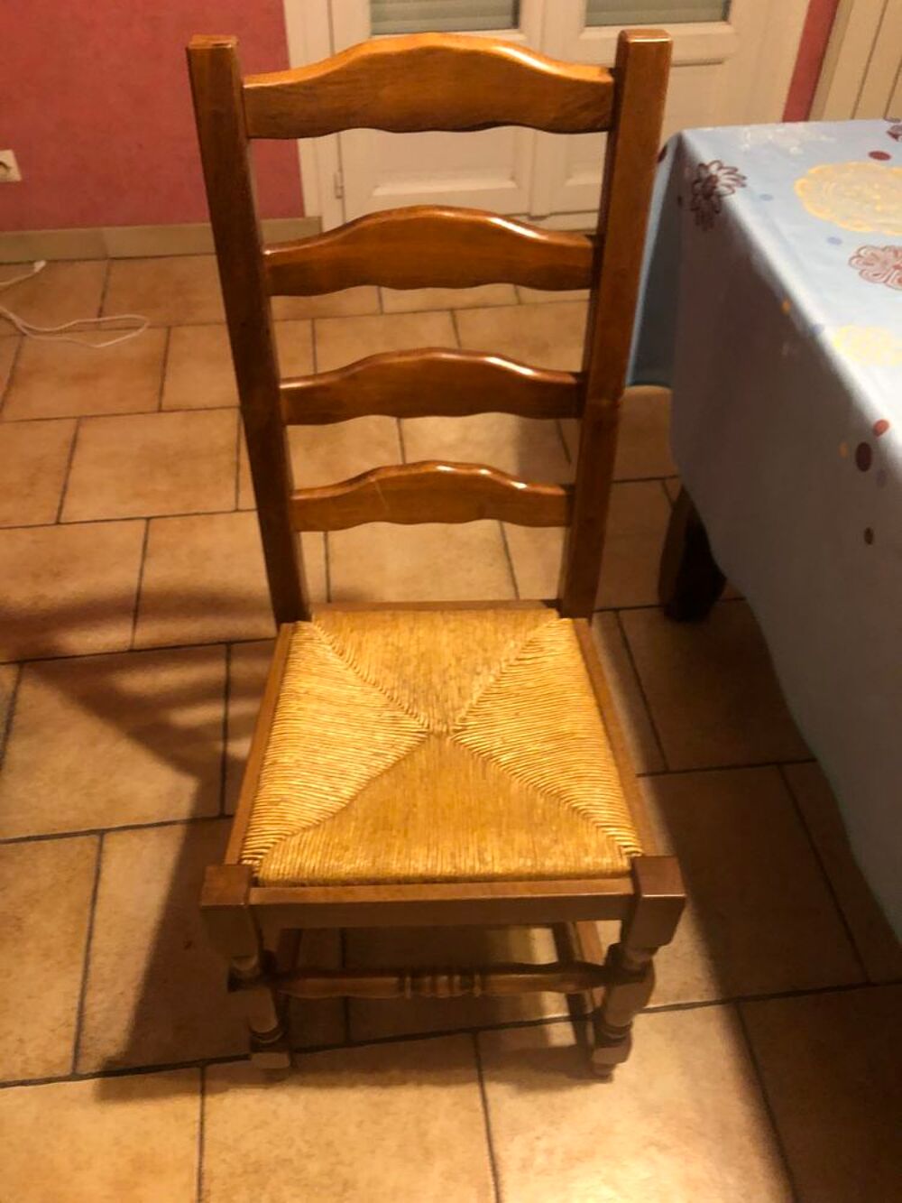 6 chaises en paille Meubles
