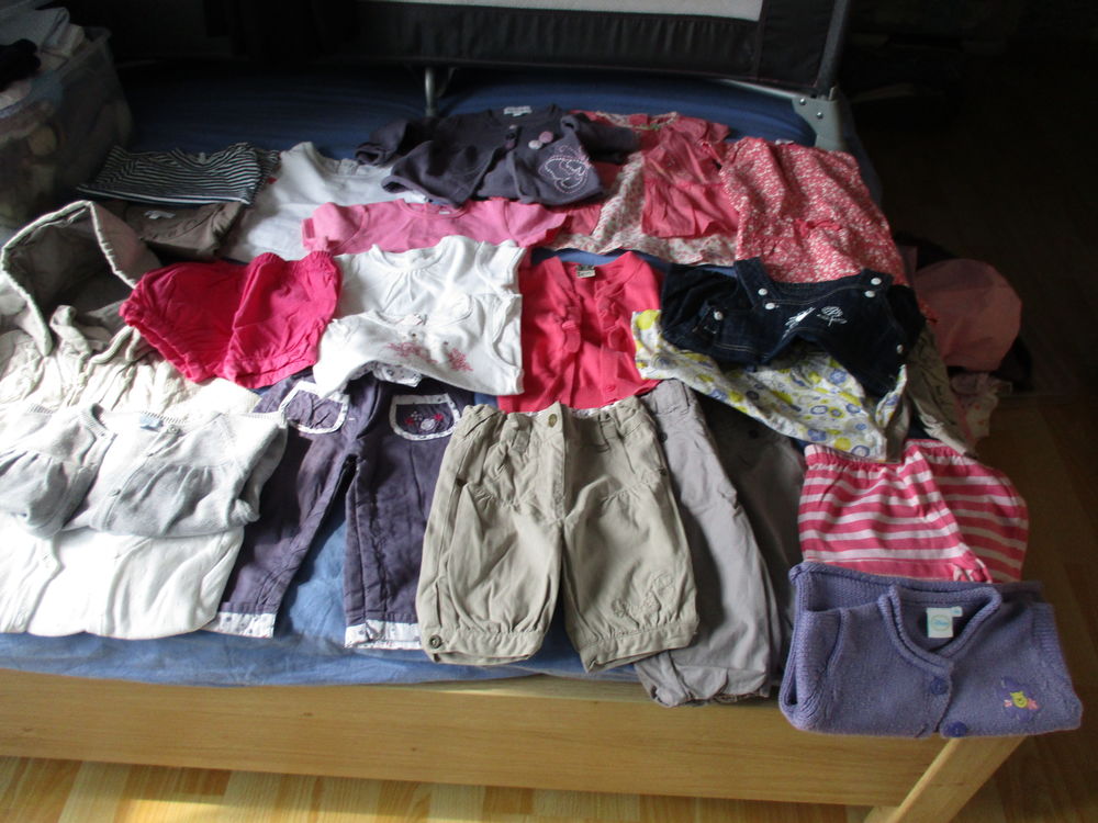 Lot v&ecirc;tements 6 mois fille Puriculture