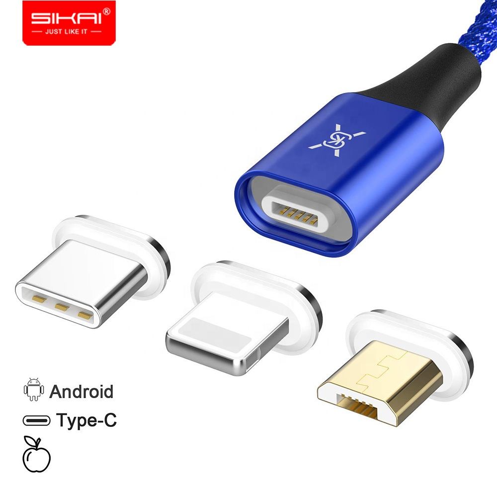 CORDON MAGNETIQUE DE CHARGE ET DATA Téléphones et tablettes