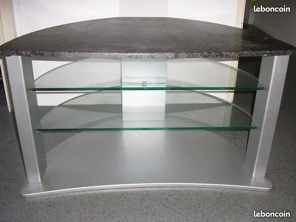 Meuble T&eacute;l&eacute; gris Meubles