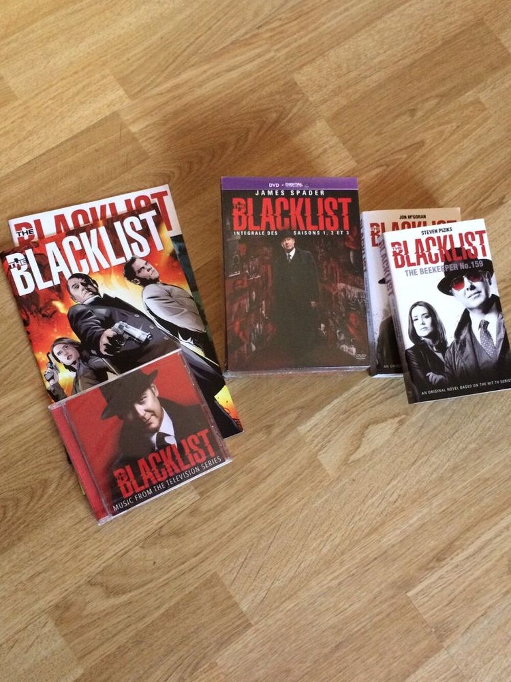 Lot Blacklist (Dvd, Cd musical, livres, comics) DVD et blu-ray