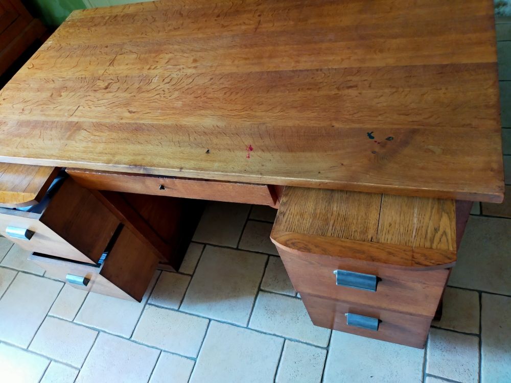 Bureau ch&ecirc;ne massif Meubles