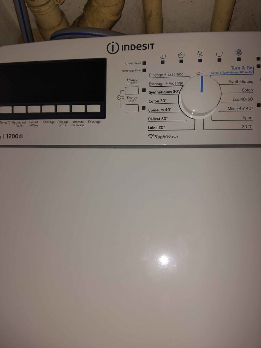 Lave-linge Indesit TOP quasi-neuf Electroménager