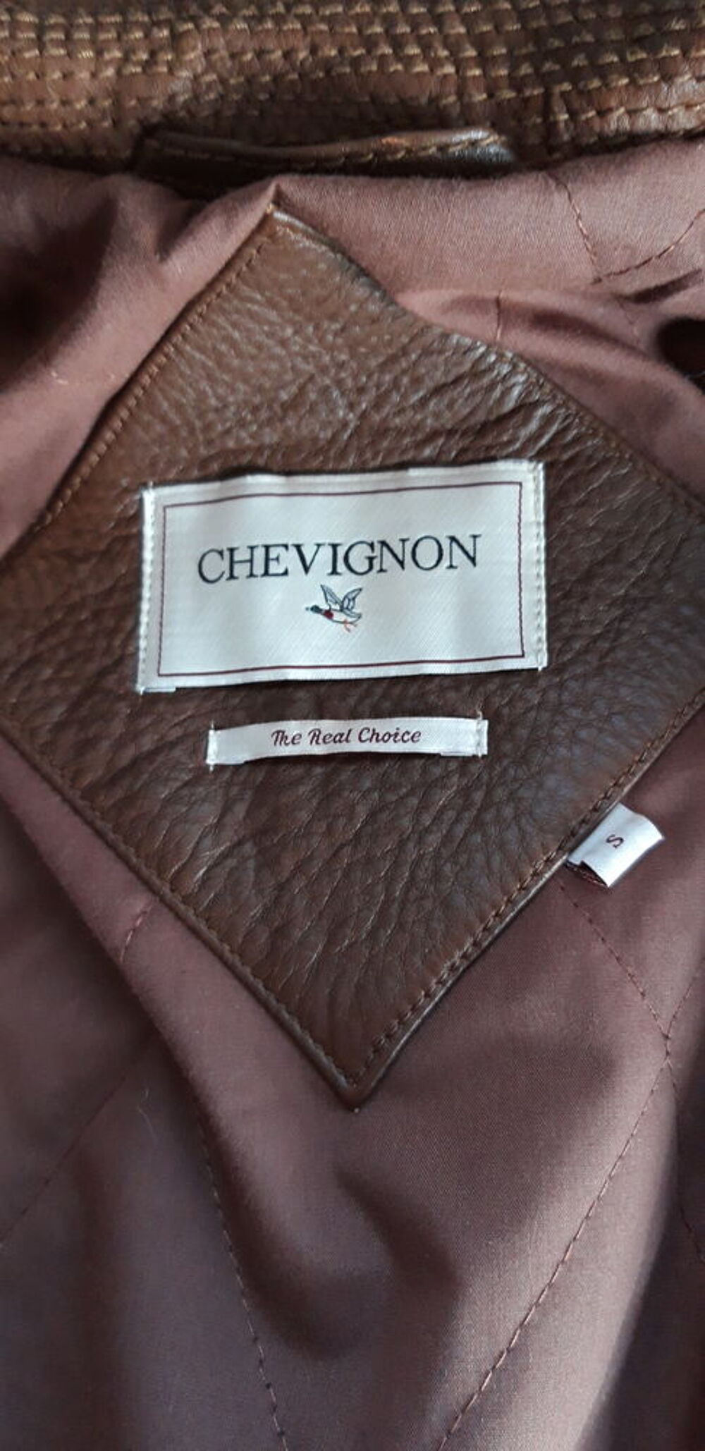 blouson homme en cuir Vêtements