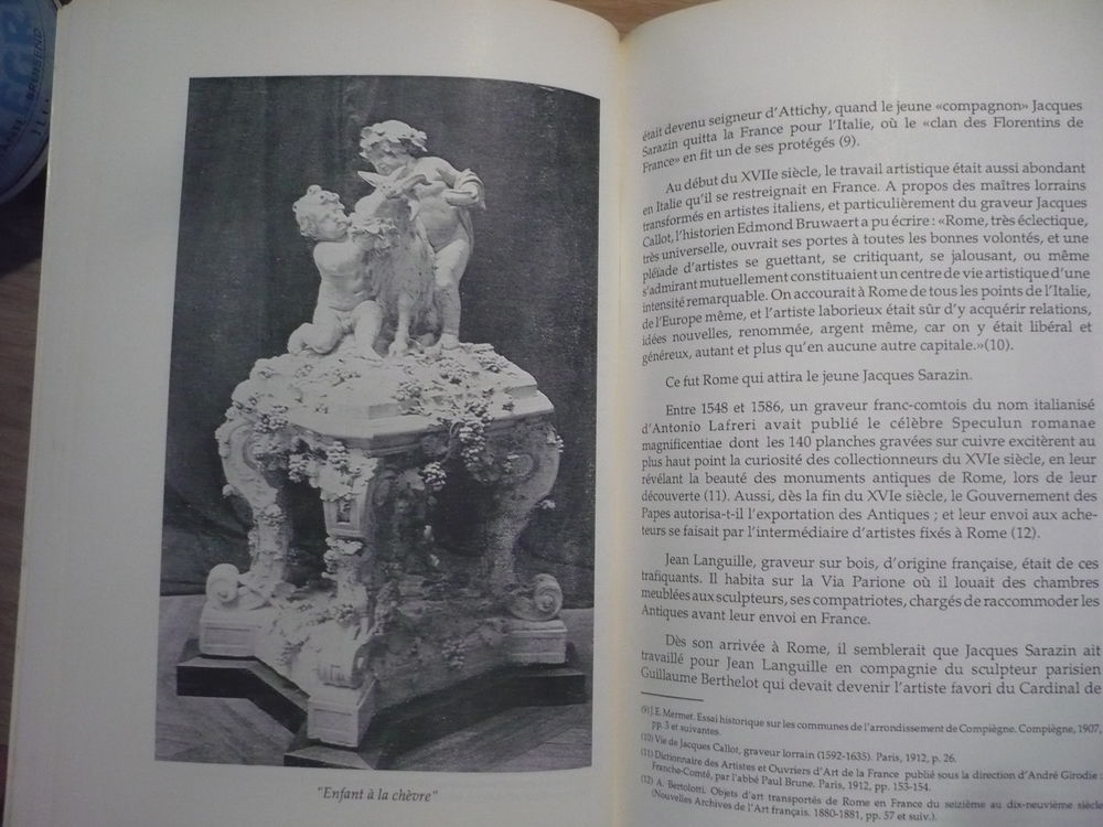 JACQUES SARAZIN, Un noyonnais sculpteur du Roy 1592-1660 - Livres et BD