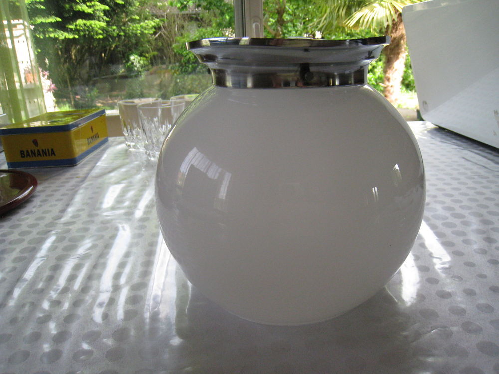 Globe opaline 1950 - 1960 Décoration