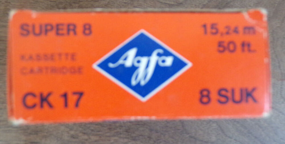 Agfacolor super 8 Agfa film inversible en couleurs CK 17 Photos/Video/TV