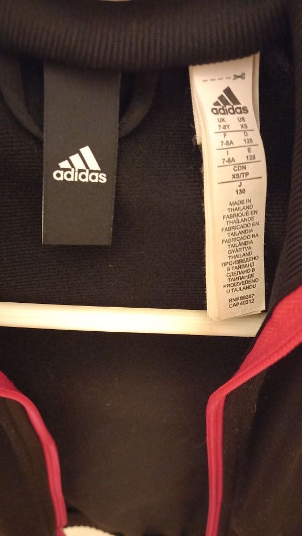 veste jogging Adidas Vêtements enfants