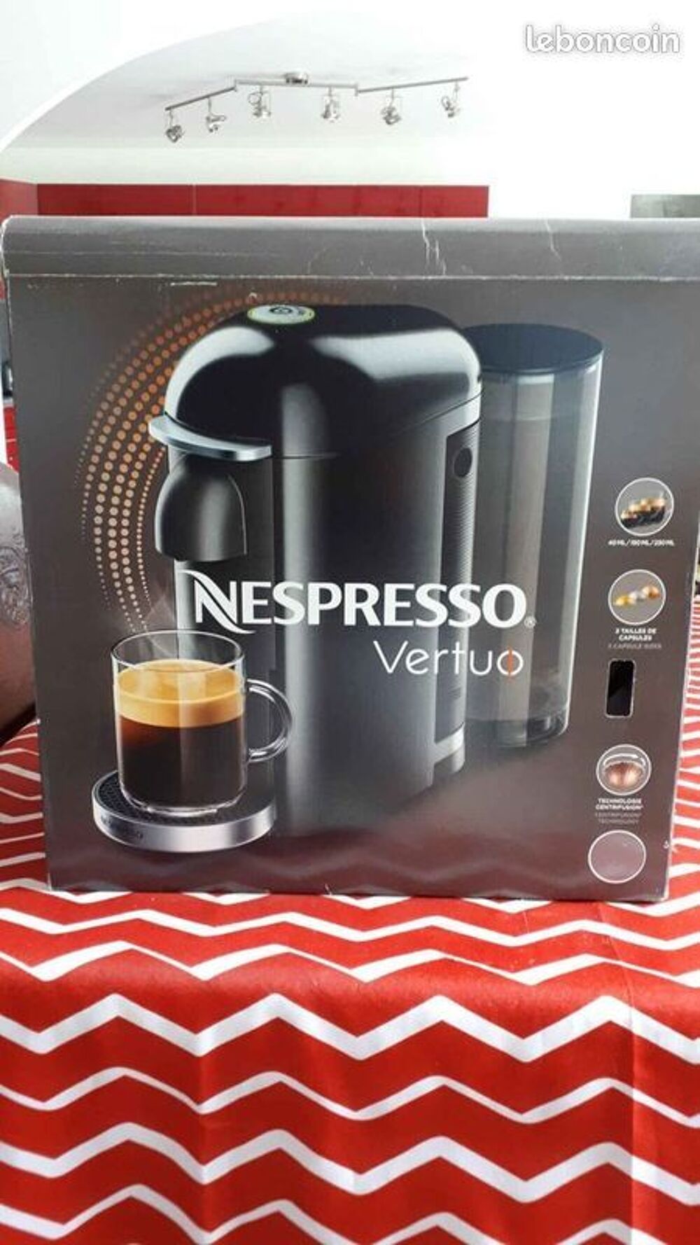 Cafeti&egrave;re Nespresso Vertuo Electromnager
