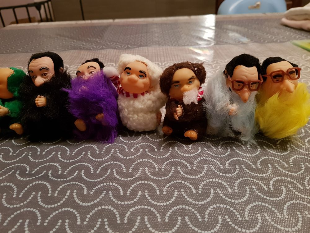 12 figurines b&eacute;b&ecirc;te show Décoration