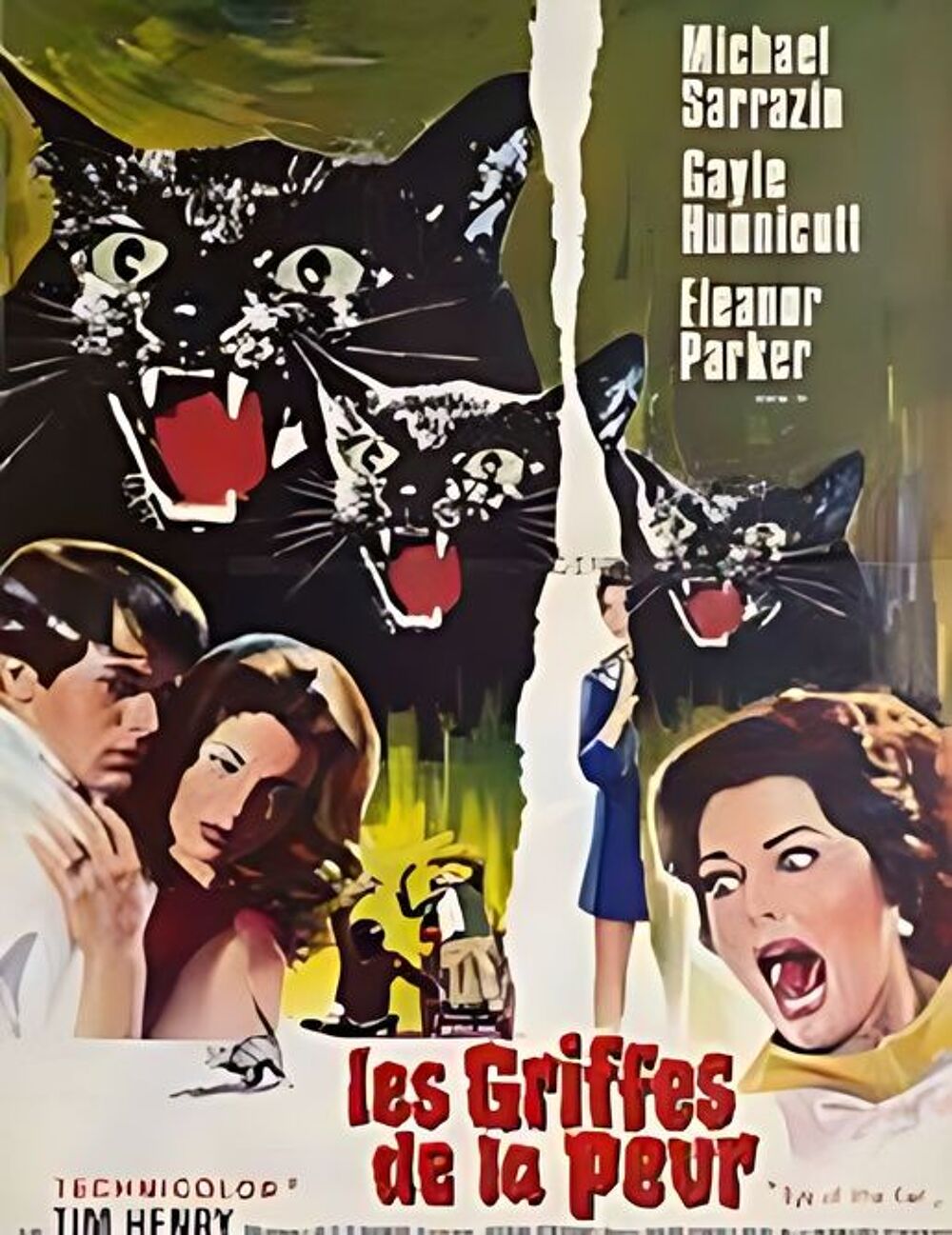 LES GRIFFES DE LA PEUR (1969) DVD et blu-ray
