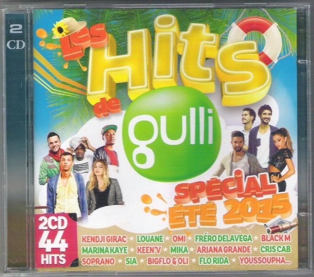 CD Hits Gulli sp&eacute;cial &eacute;t&eacute; 2015 (2 cd) CD et vinyles