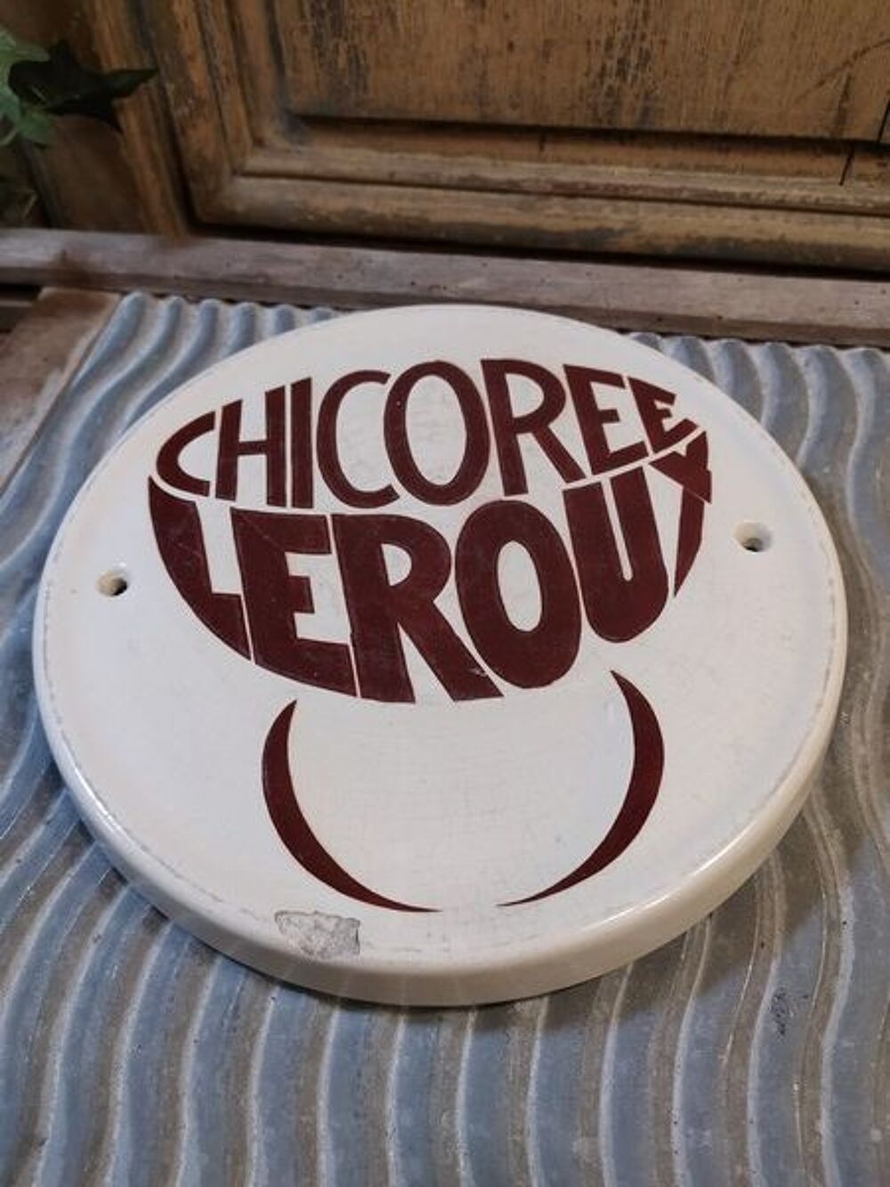 Ramasse Monnaie Publicitaire Chicor&eacute;e Leroux 