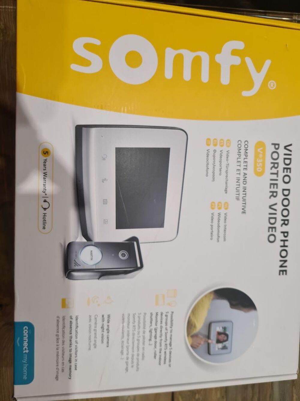 Visiophone Somfy V350 Bricolage