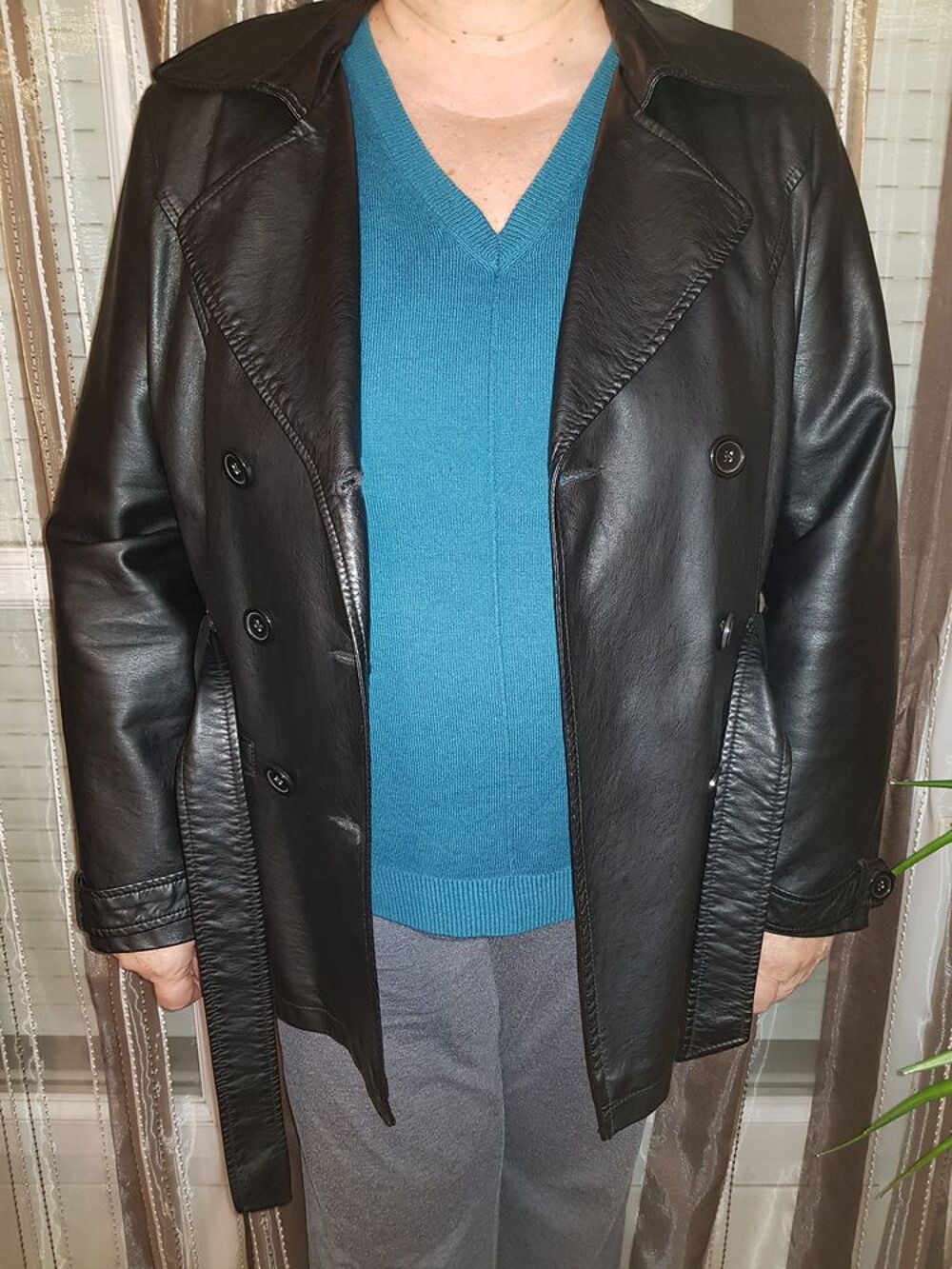 veste simili cuir Vêtements