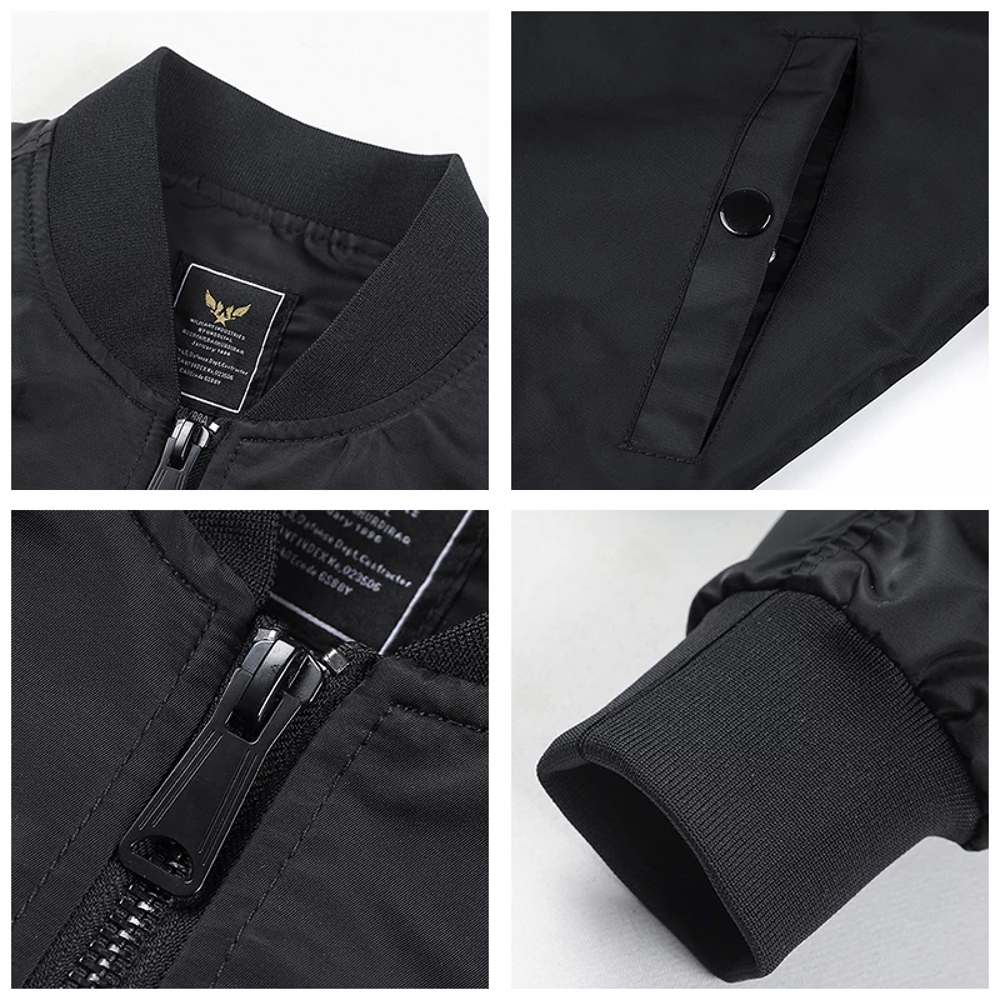 Blouson pour hommes style bombers Vêtements