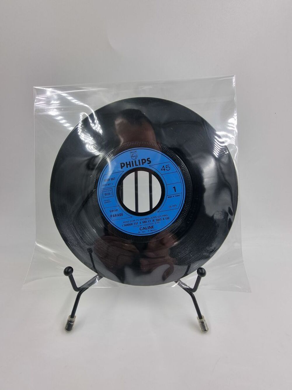 Vinyle 45 tours Caline : L'Amour est &agrave; Moi et je Suis &agrave; Lui CD et vinyles