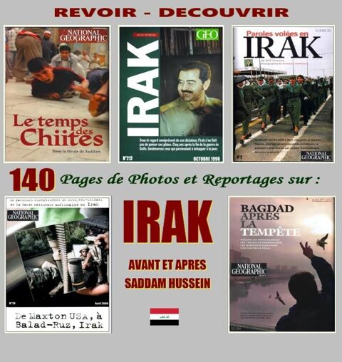 IRAK - g�o - FAO - BAGDAD 16 Lille (59)