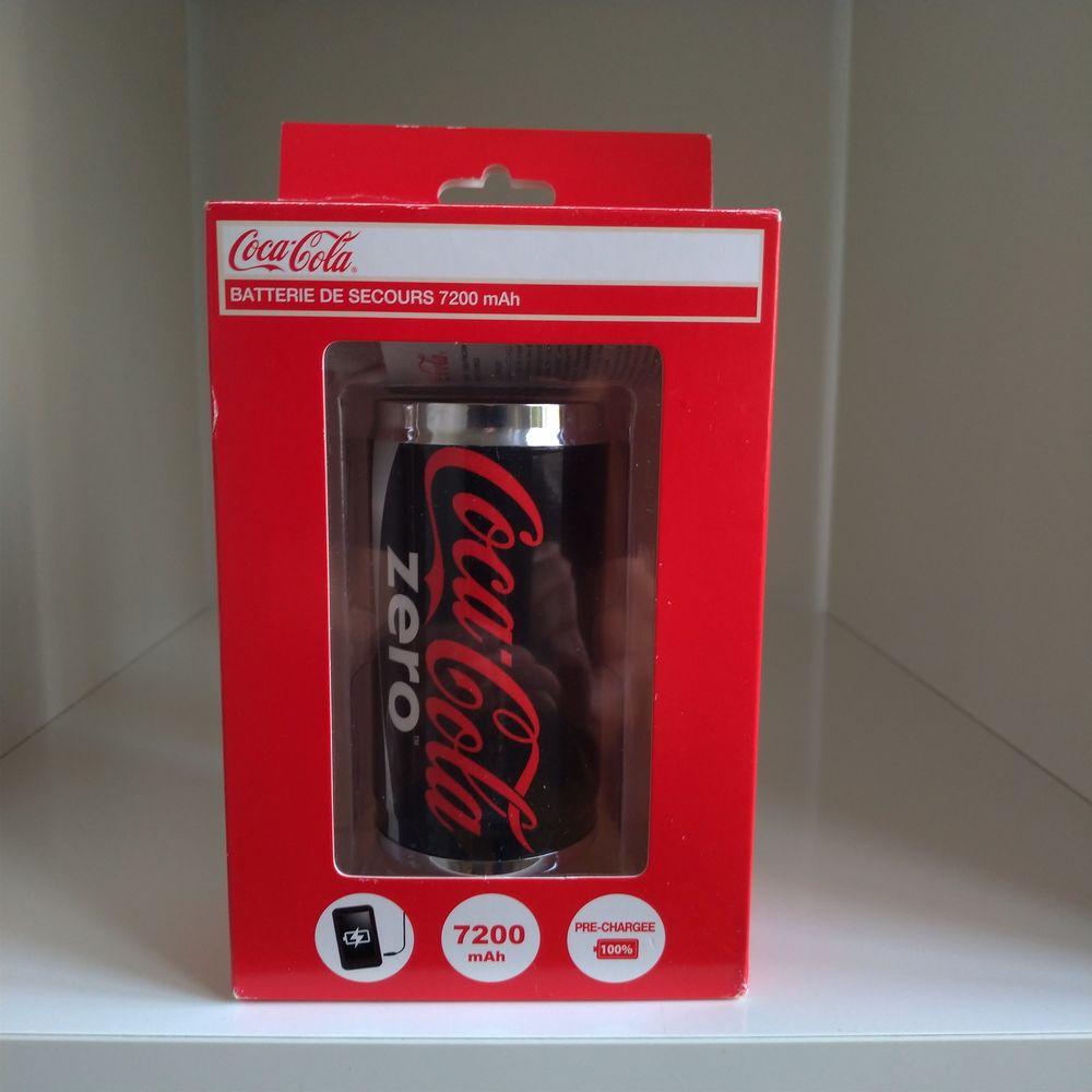 Batterie de Secours (Externe) Coca Cola 7200 mAh Matériel informatique