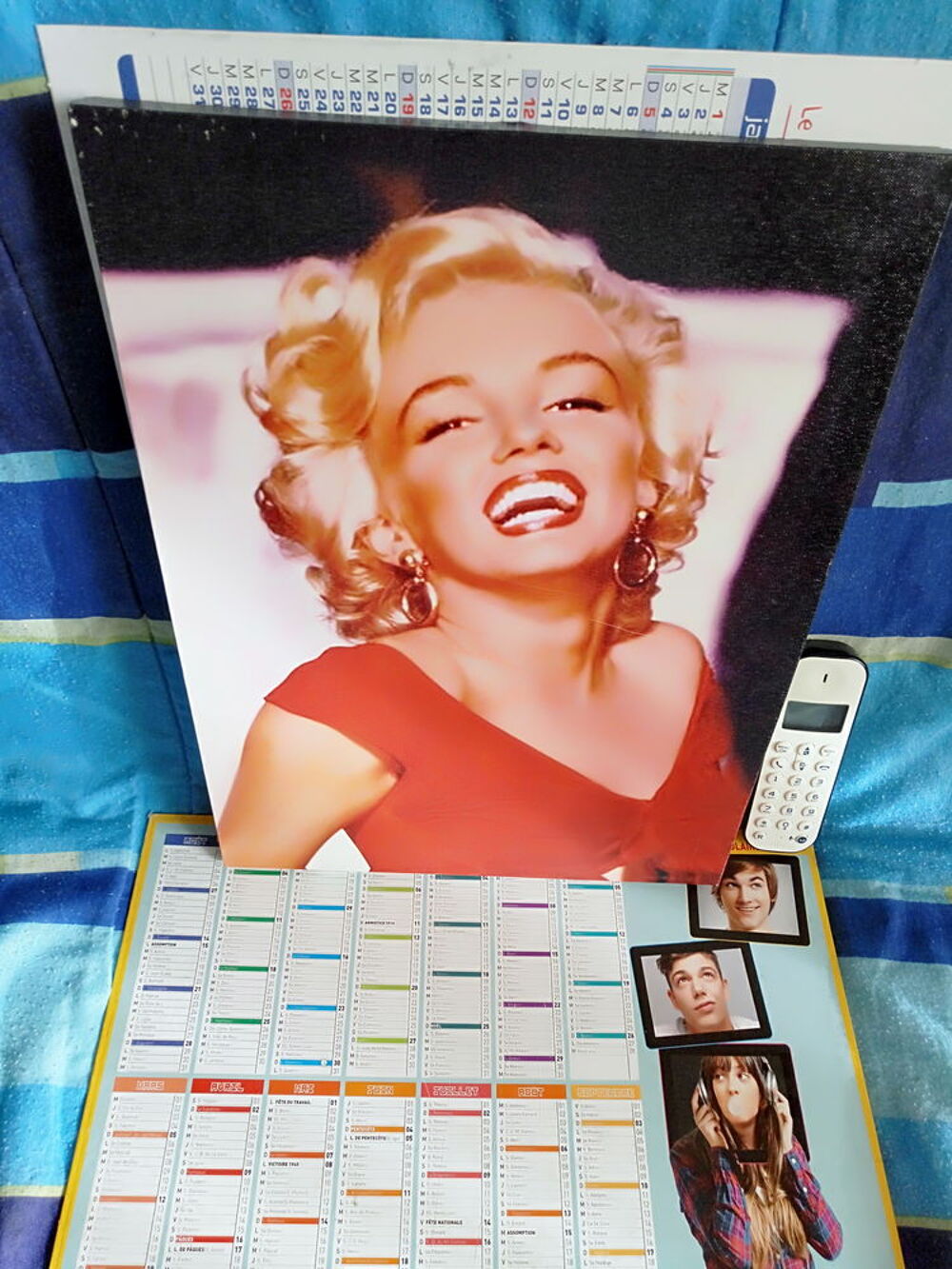 CADRE PEINT DE MARILYN MONROE 40 X 30 Décoration