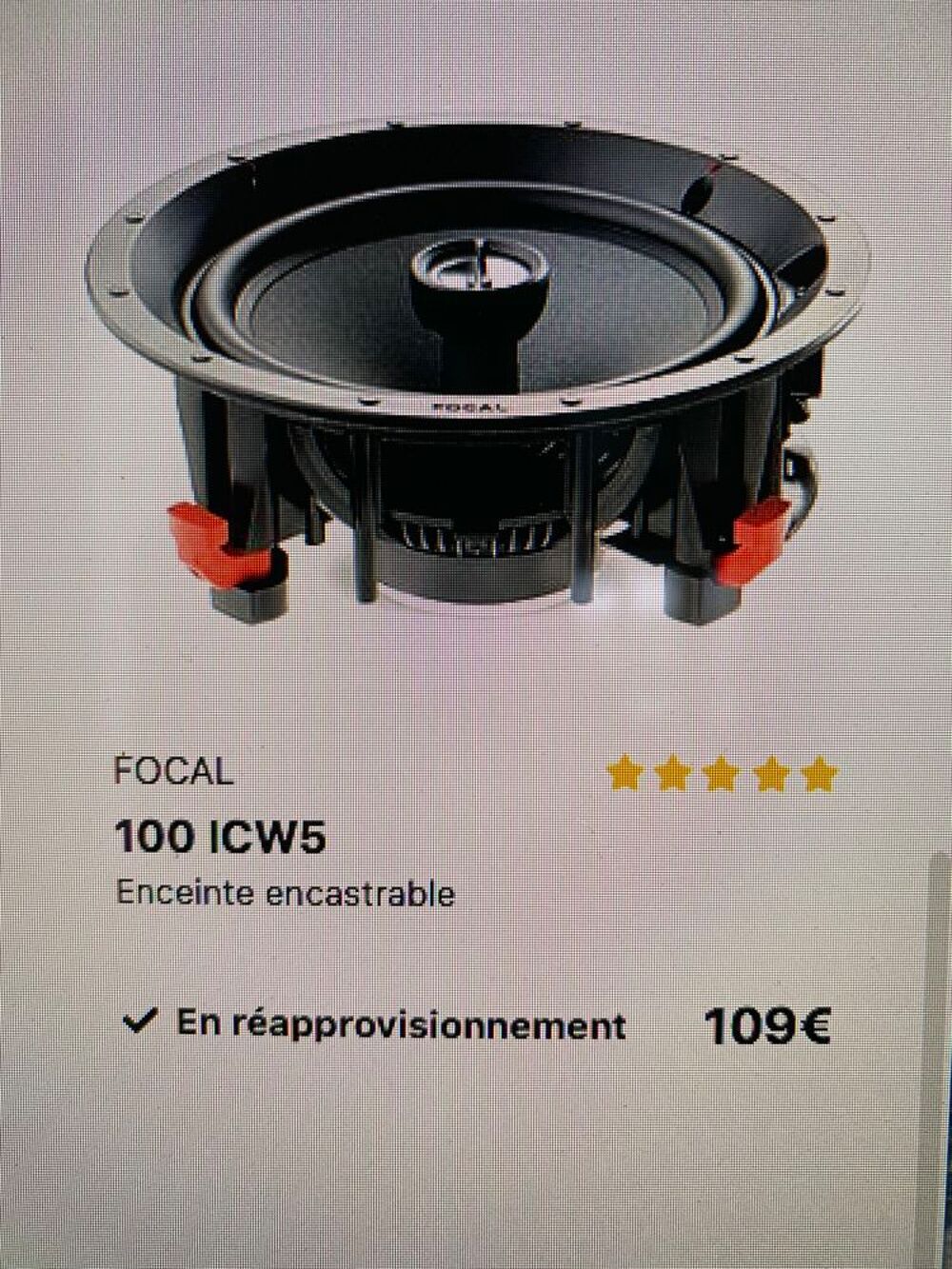 ENCEINTES encastrables Audio et hifi