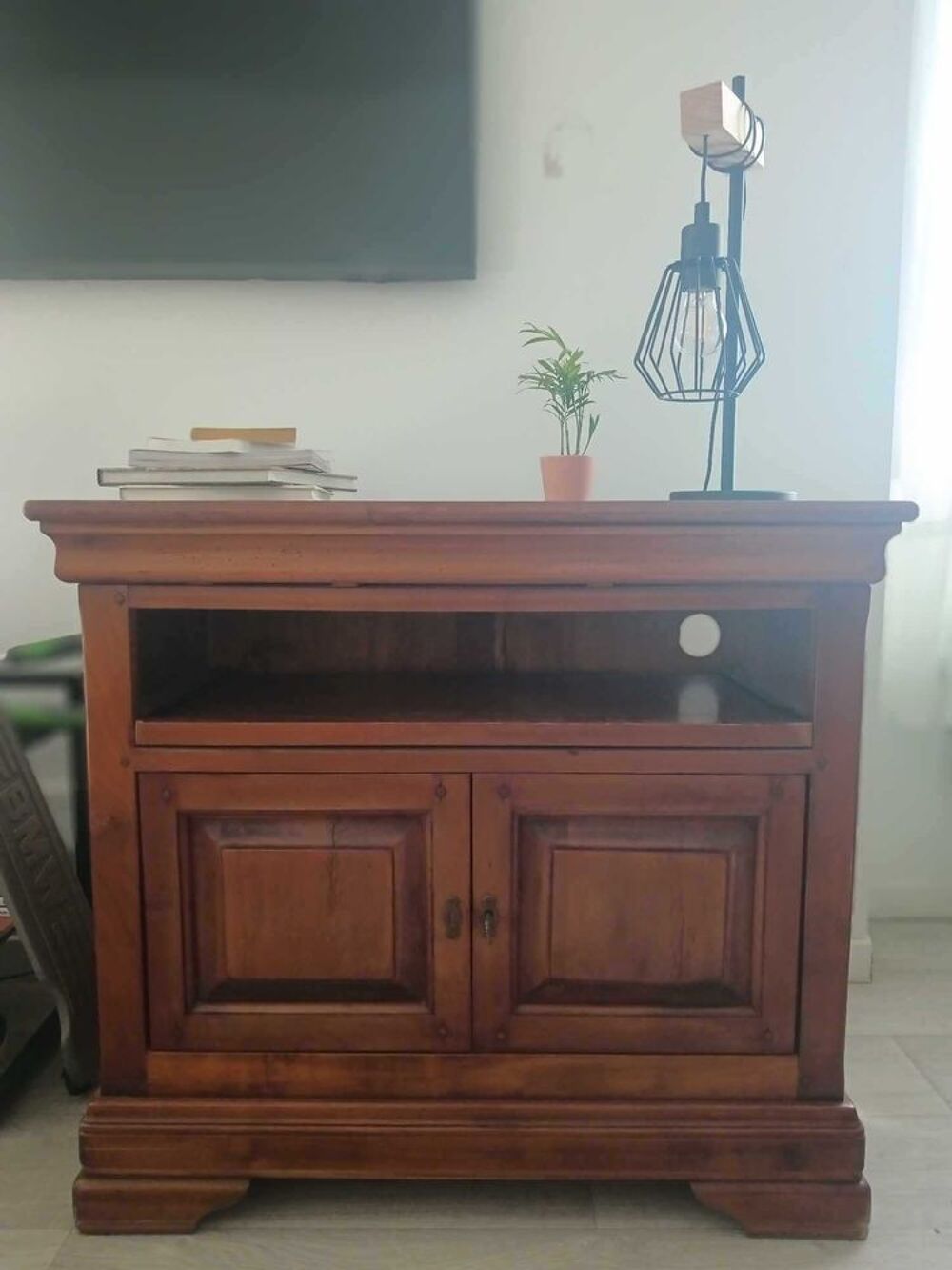 Meuble TV vintage en merisier Meubles