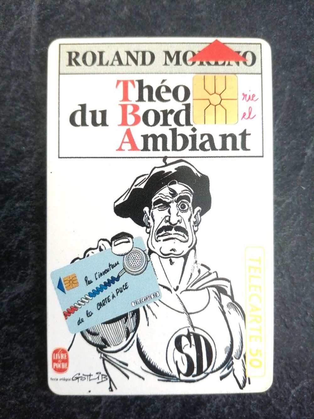 T&eacute;l&eacute;carte Th&eacute;o du Bord Ambiant F283 02/92 neuve 