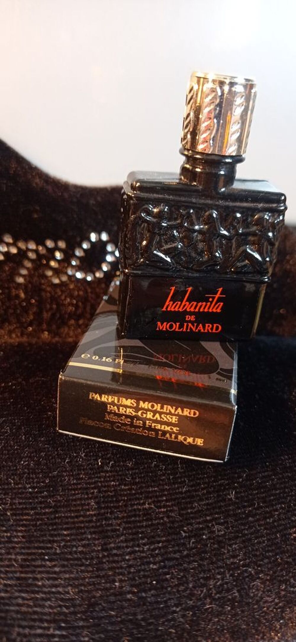 Miniature de parfum de collection habanita de molinard 