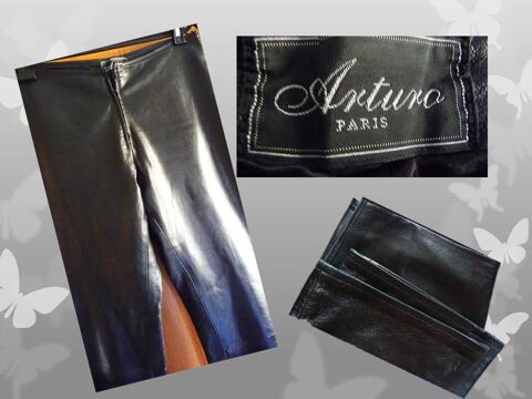 Pantalon femme cuir 80 Nice (06)