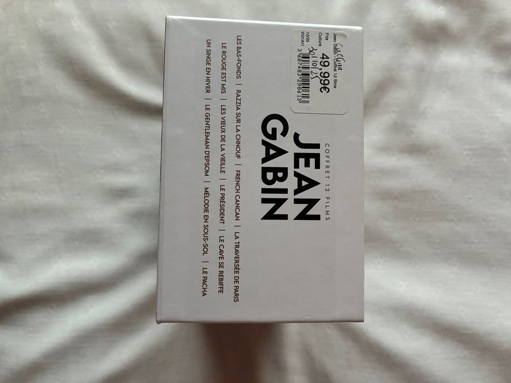 COFFRET de 12 DVD NEUFS de JEAN GABIN de 1936 &agrave; 1968 Photos/Video/TV