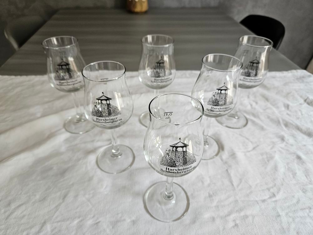 Verres &agrave; d&eacute;gustation 