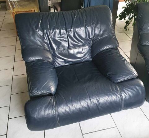 Fauteuils cuir 60 Courseulles-sur-Mer (14)
