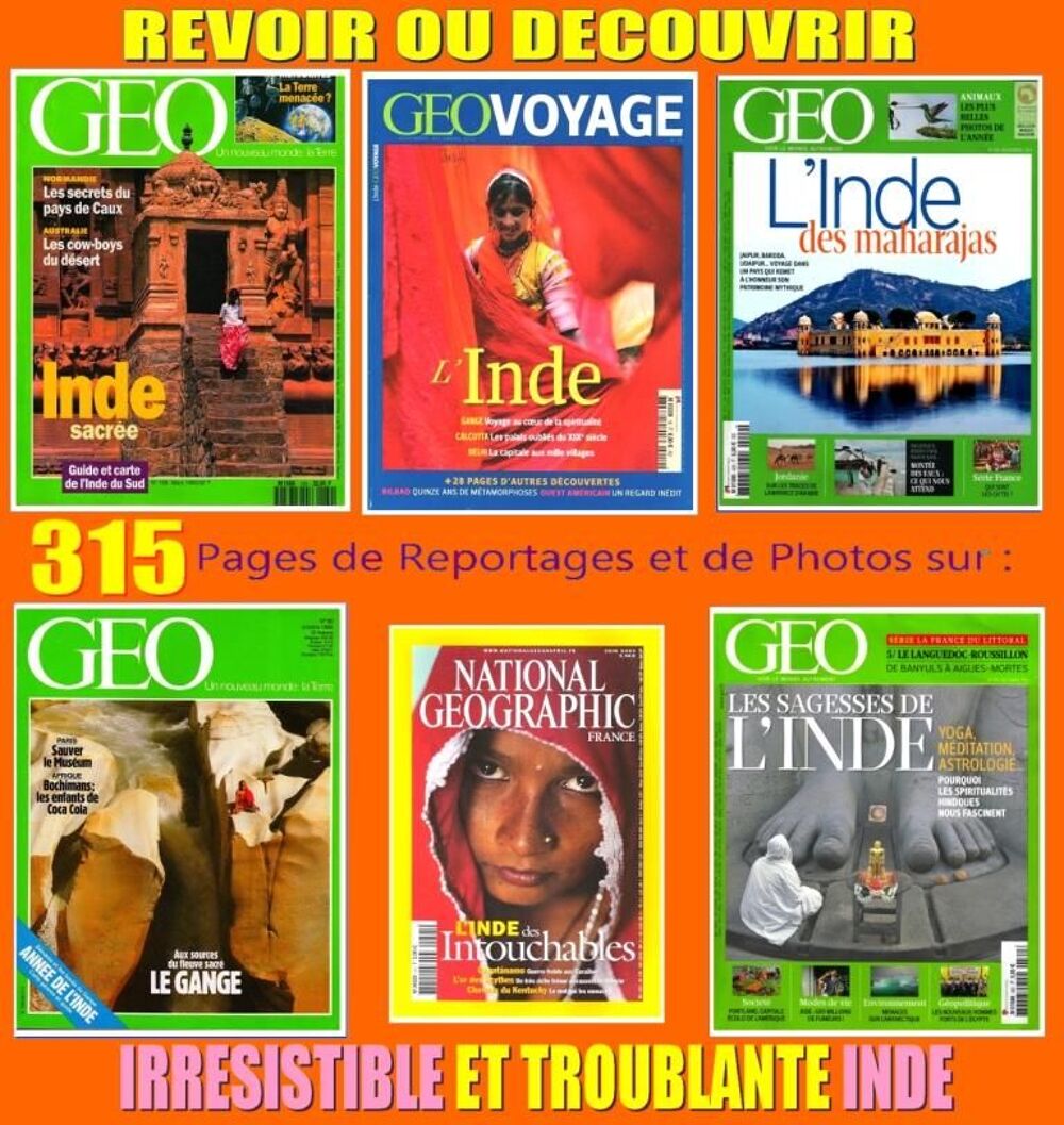 INDE - g&eacute;o - MAHARAJAS / prixportcompris Livres et BD