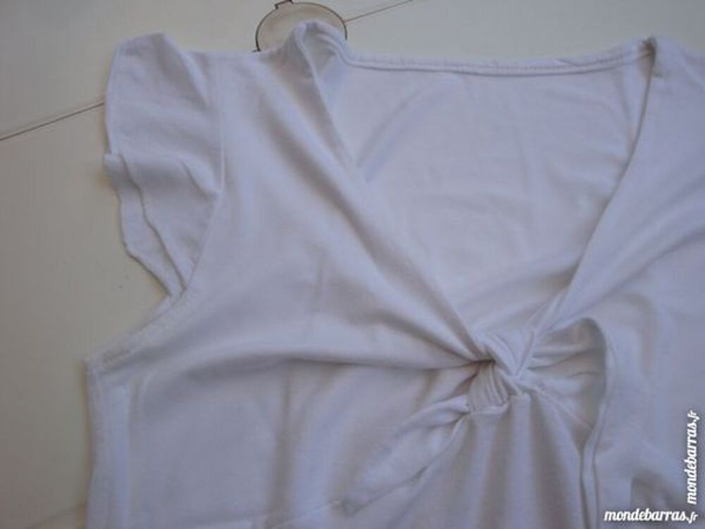 haut blanc fantaisie Vêtements
