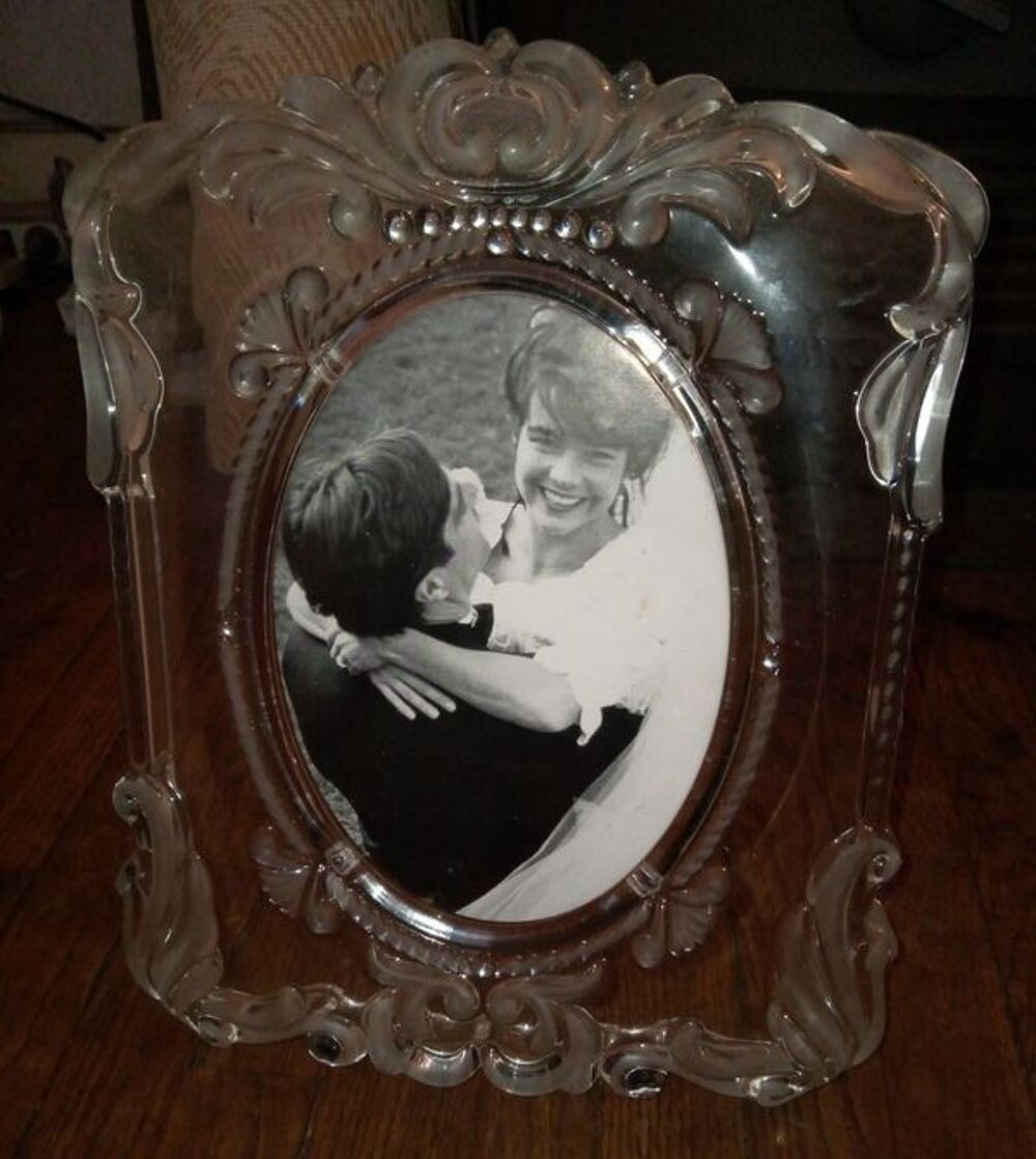 Cadre photo Walther-Glas en verre vintage Décoration