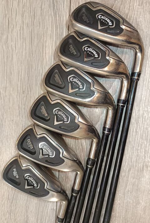 S�rie de Fers de Golf Callaway Fusion Wide Sole en Graphite 300 Mantes-la-Jolie (78)