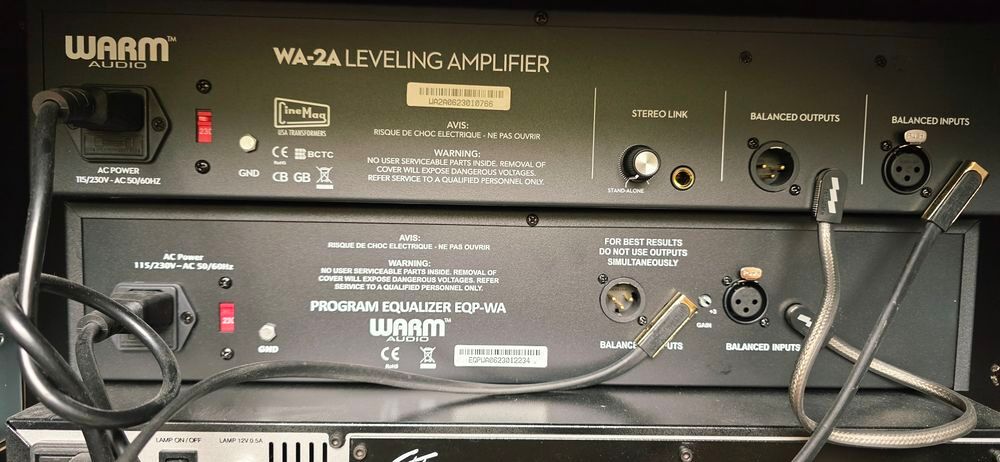 Warm Audio WA-2A, EQP-WA Instruments de musique