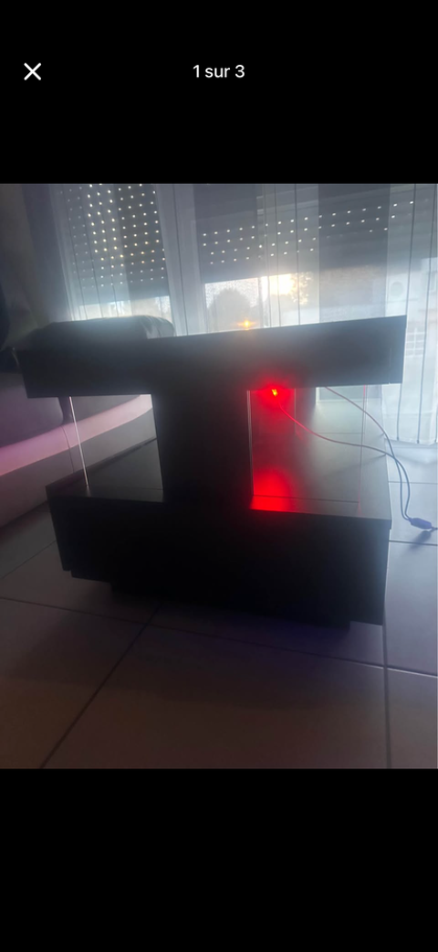 Je vend table basse led  60 Saint-Dizier (52)