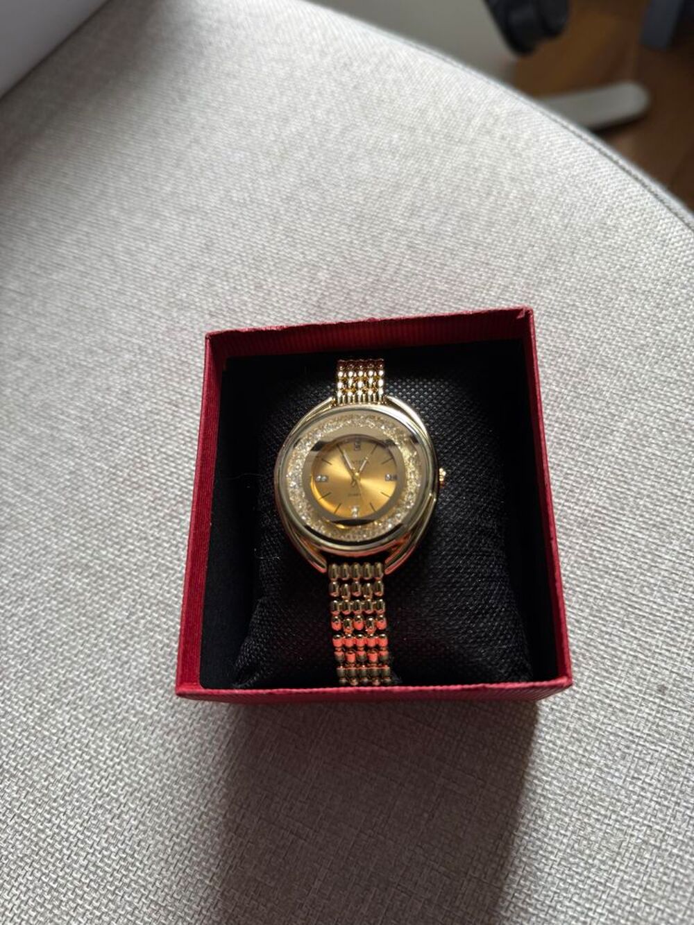 Belle montre en acier inoxydable Bijoux et montres