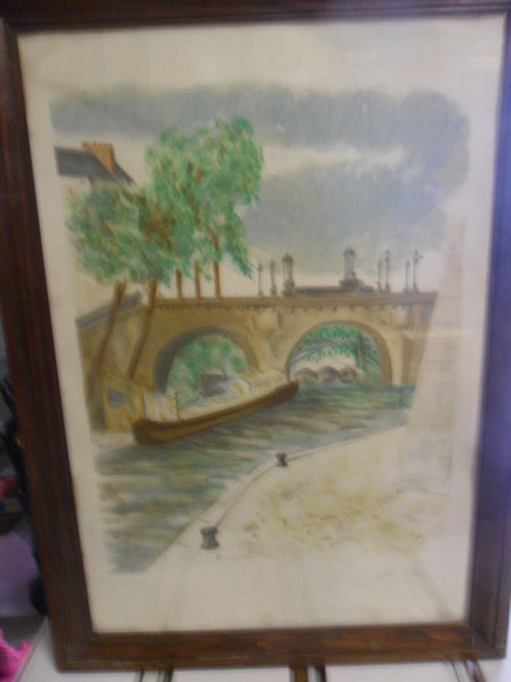 lithographie QUAI DES ORFEVRES 