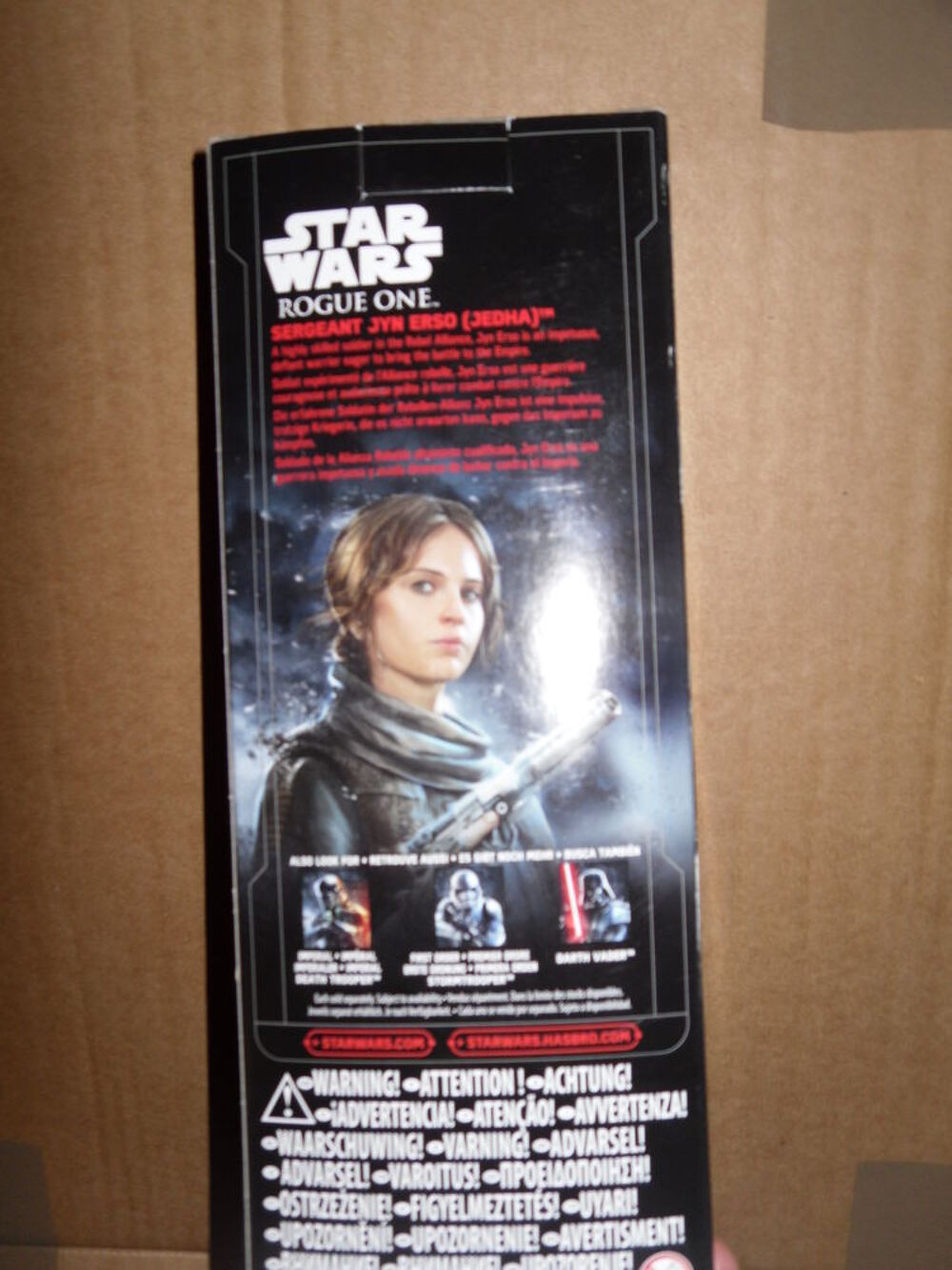 Star Wars Rogue one Sergent Jyn Erso 28 cm Neuf Jeux / jouets