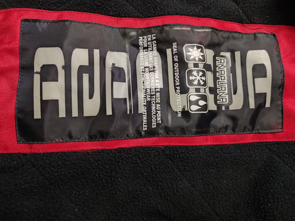 PARKA ROUGE ANAPURNA Vêtements