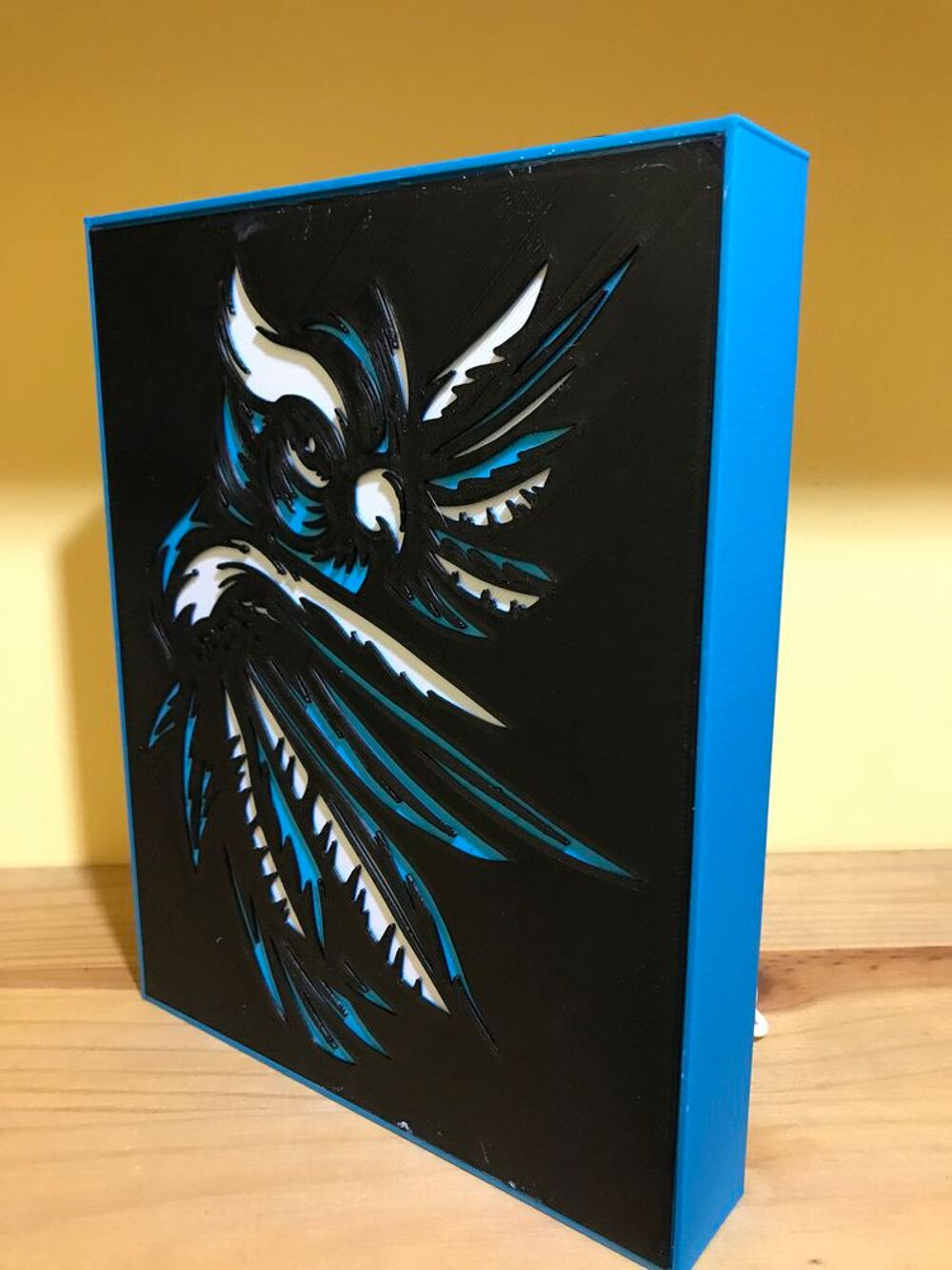 Lampe HIBOU CONTEMPORAIN LEDS USB Décoration